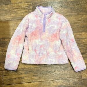 BCG Cozy Kids' Pink and Purple Fleece Pullover size 8/10